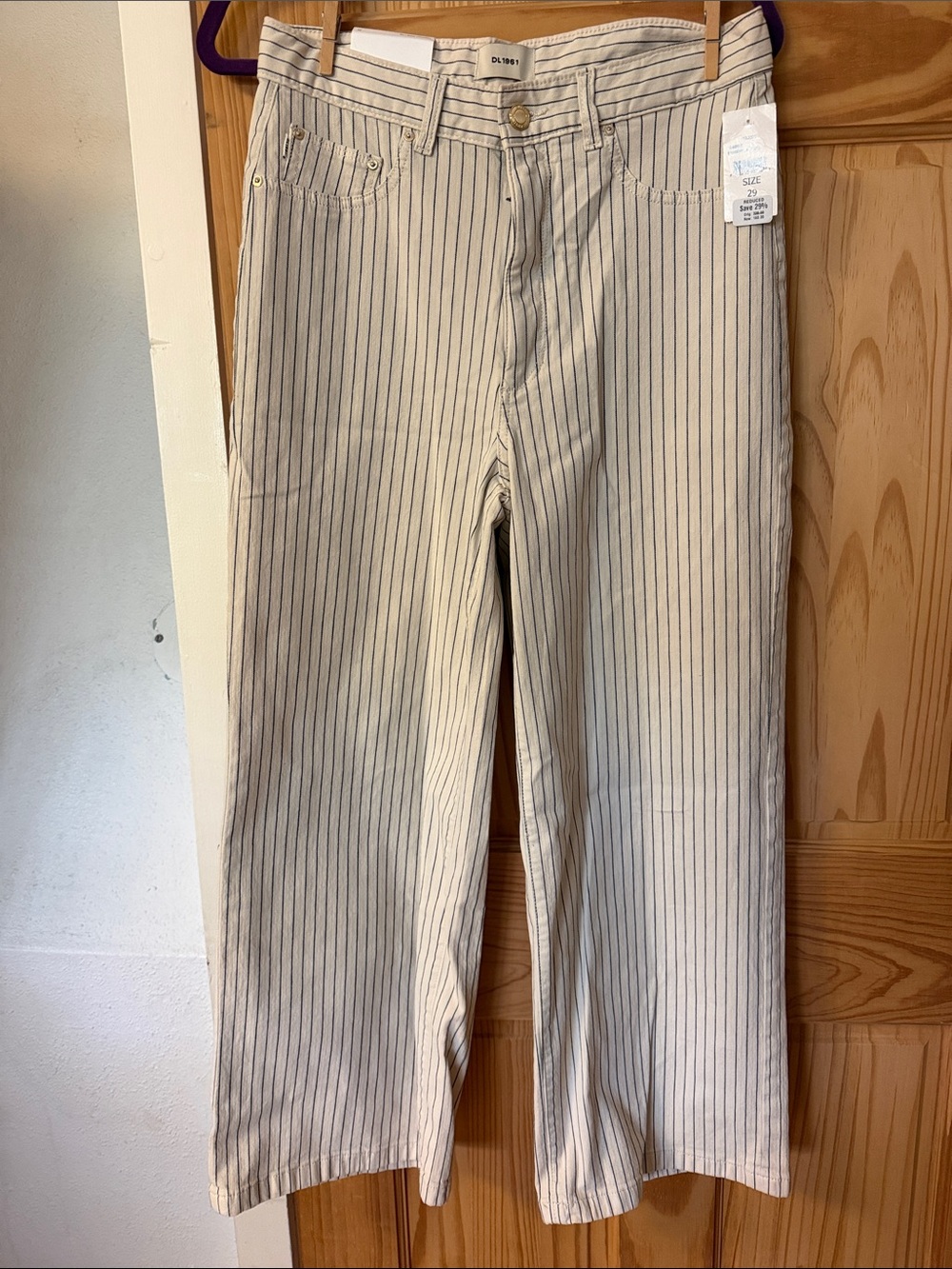 DL1961 Hepburn wide leg pant